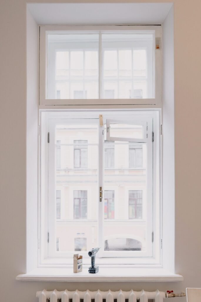 Nouveau châssis dans un appartement à Louvain-la-Neuve
