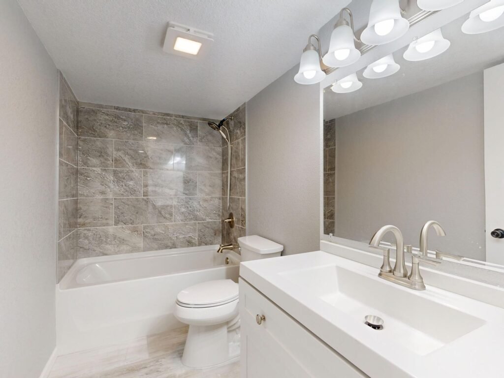 Salle de bain rénovée à Braine-l'Alleud