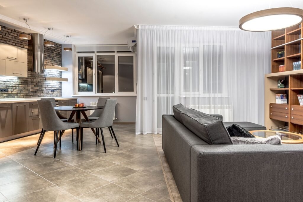 Intérieur rénové à Evere
