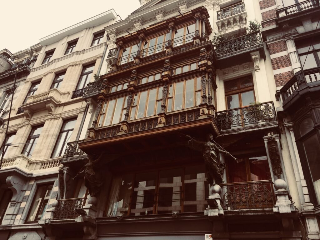 Rénovation Ixelles : façade Art nouveau bruxelloise